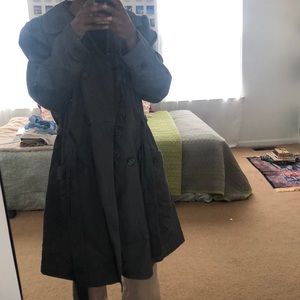 Vintage raincoat or trench coat